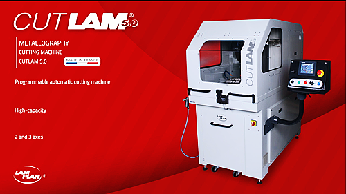 大型金相切割機CUTLAM5.0法國朗普朗LAM PLAN