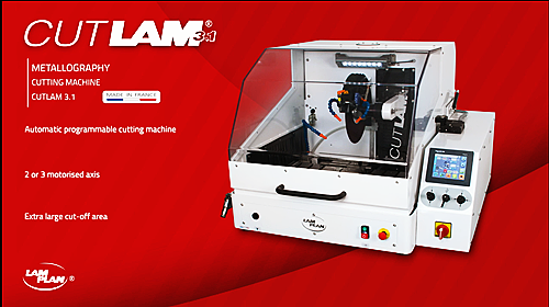 金相切割機CUTLAM3.1法國朗普朗LAM PLAN
