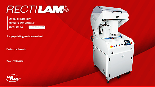 金相預磨機RECTILAM2.0法國朗普朗LAM PLAN